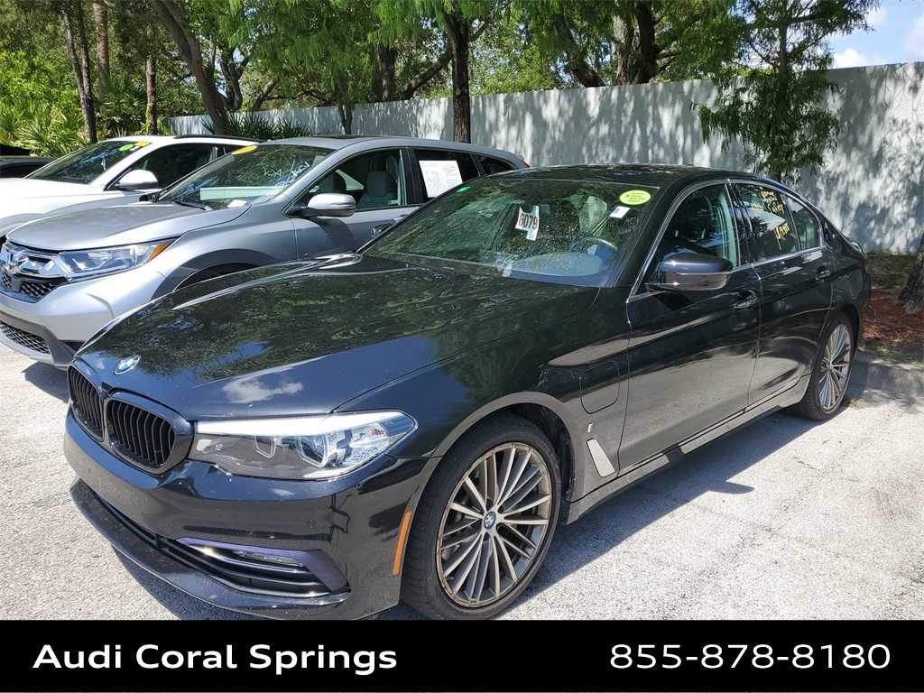 Used 2018 BMW 5 Series 530e with VIN WBAJA9C50JB252279 for sale in Coral Springs, FL
