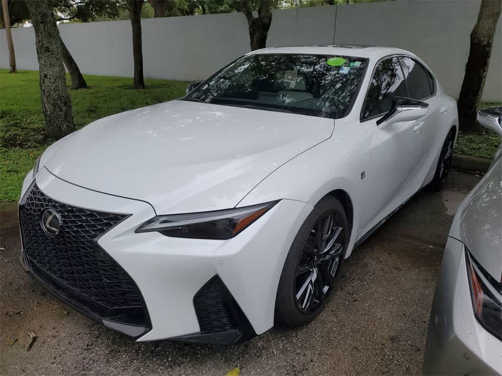 Used 2022 Lexus IS 350 F SPORT with VIN JTHGZ1B27N5055949 for sale in Coral Springs, FL