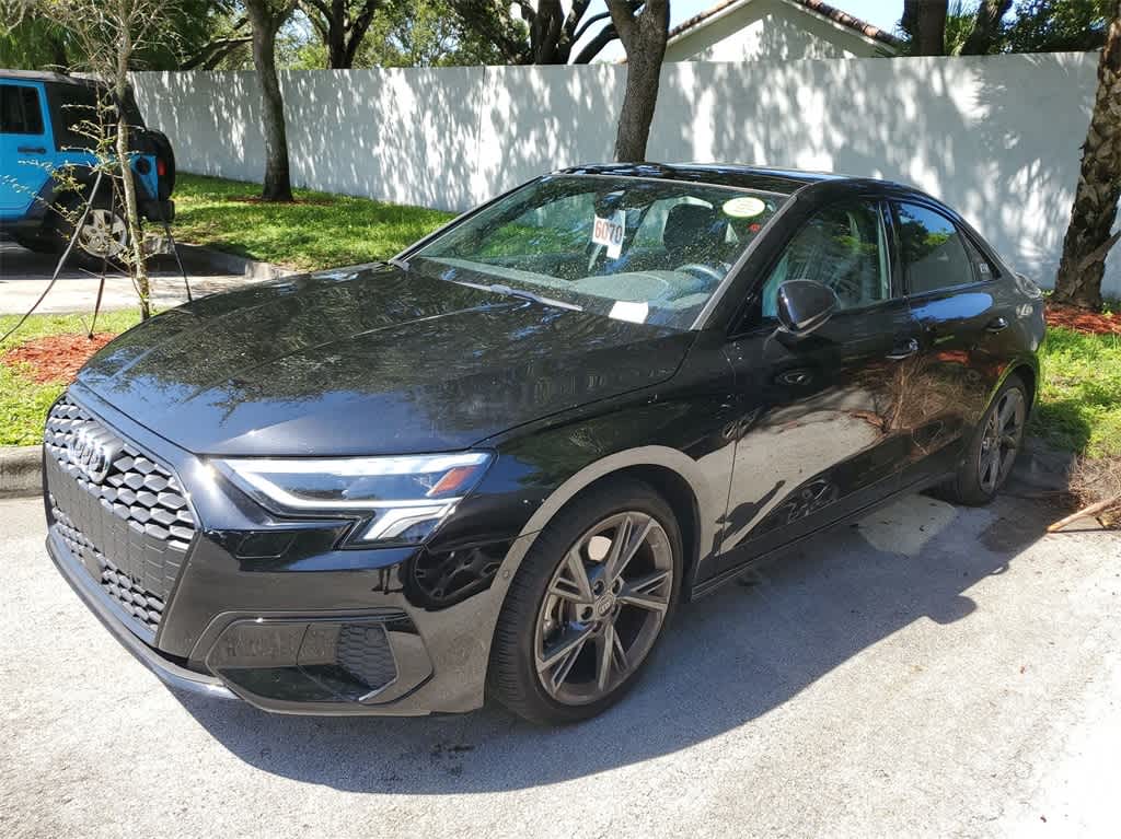 Used 2024 Audi A3 Sedan Premium with VIN WAUGUDGY3RA087838 for sale in Coral Springs, FL