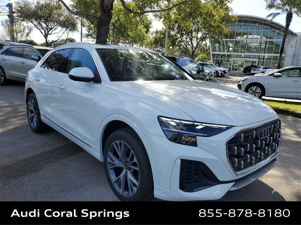 Used 2025 Audi Q8 Premium with VIN WA1AVBF1XSD010347 for sale in Coral Springs, FL