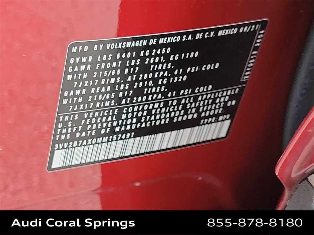 Thumbnail: 2021 Volkswagen Tiguan - 21