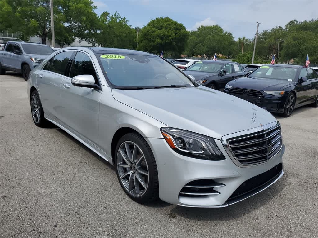 2018 Mercedes-Benz S-Class S 450 2