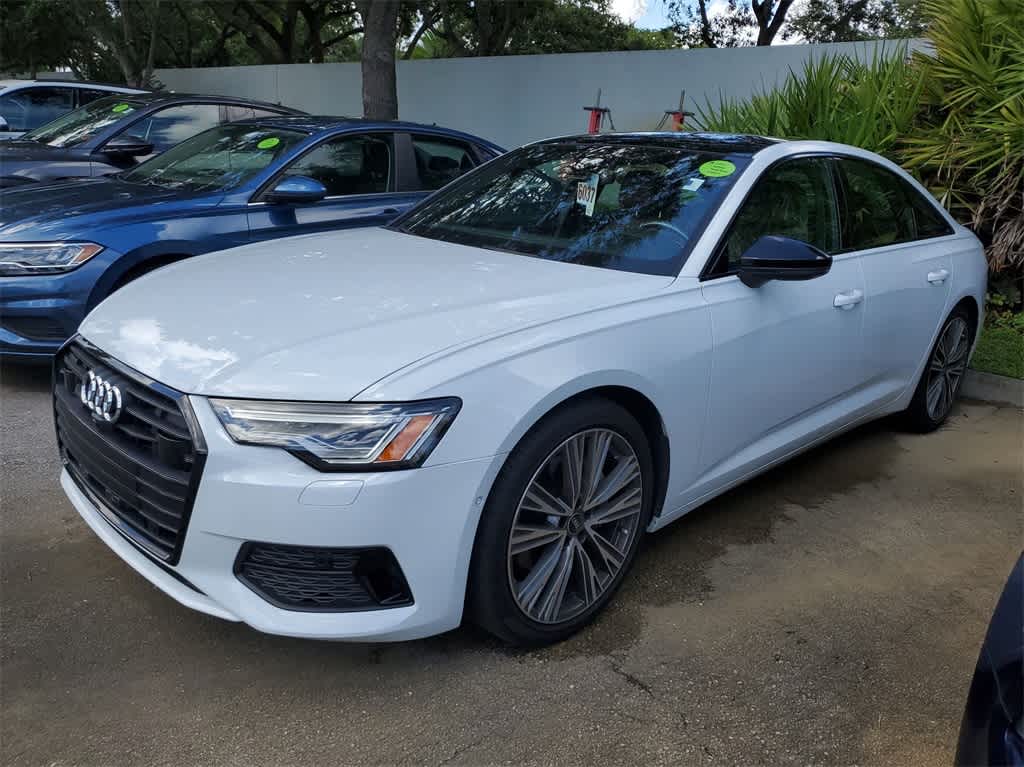 Certified 2021 Audi A6 Premium Plus with VIN WAUE3AF28MN049299 for sale in Coral Springs, FL