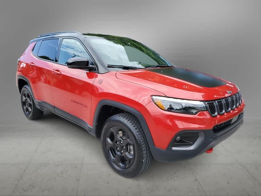 Used 2023 Jeep Compass Trailhawk with VIN 3C4NJDDN0PT539649 for sale in Coral Springs, FL