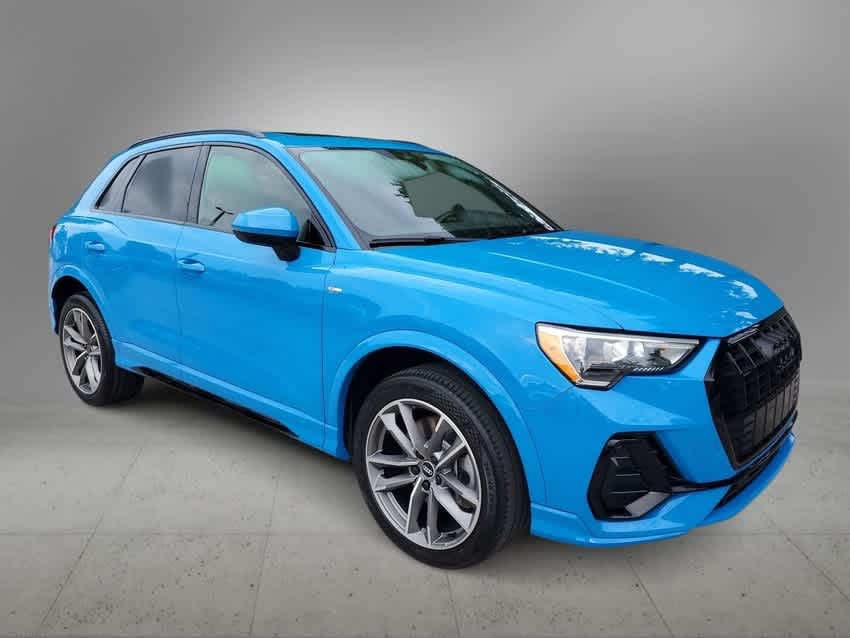 Used 2021 Audi Q3 S Line Premium with VIN WA1DECF37M1073124 for sale in Coral Springs, FL