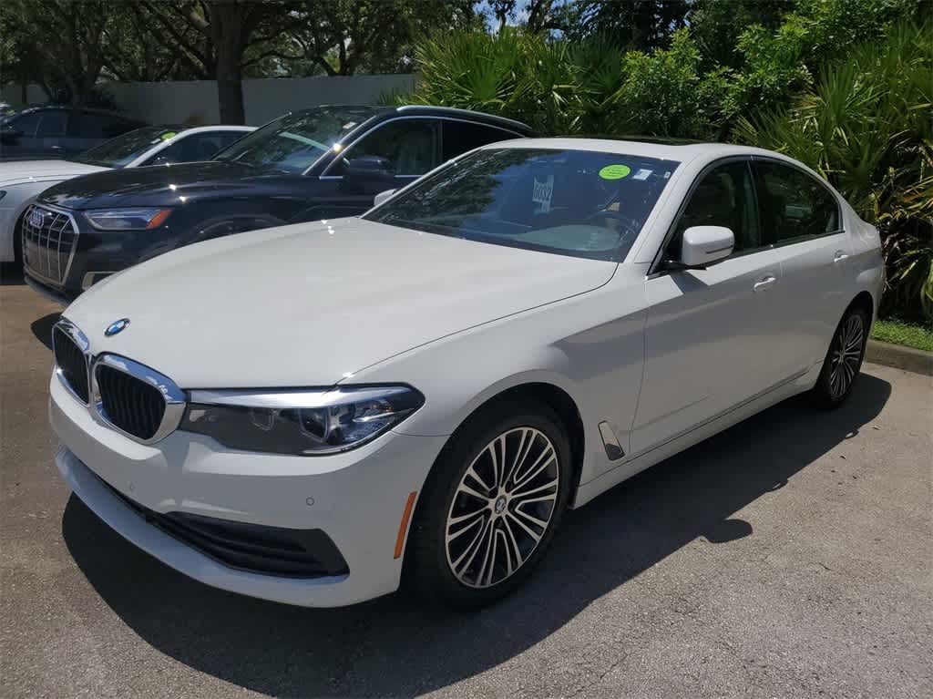 Used 2019 BMW 5 Series 540i with VIN WBAJE5C53KWE66628 for sale in Coral Springs, FL