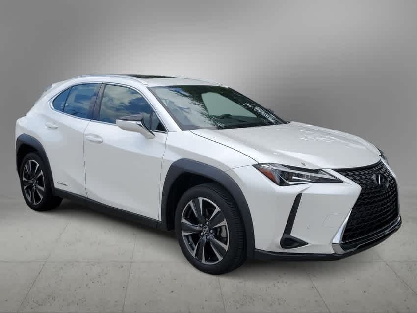 Used 2021 Lexus UX Hybrid 250h with VIN JTHP9JBH7M2038007 for sale in Coral Springs, FL