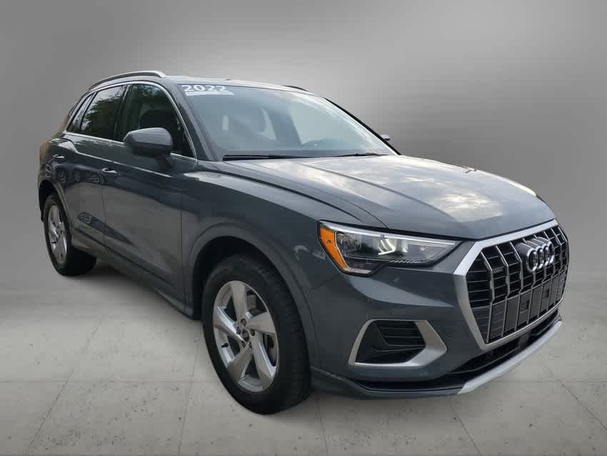 Certified 2022 Audi Q3 Premium with VIN WA1AUCF35N1110176 for sale in Coral Springs, FL