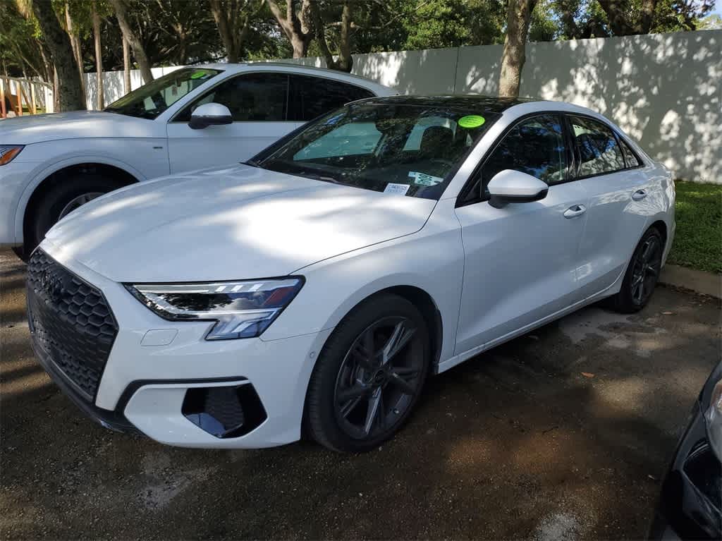 Certified 2024 Audi A3 Sedan Premium with VIN WAUGUDGY4RA086925 for sale in Coral Springs, FL