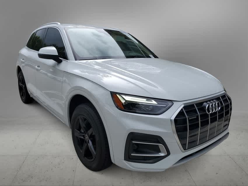 Used 2021 Audi Q5 Premium with VIN WA1AAAFY1M2134279 for sale in Coral Springs, FL