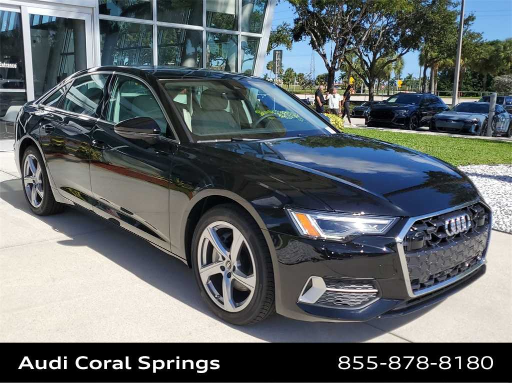Used 2025 Audi A6 Premium with VIN WAUD3BF2XSN003455 for sale in Coral Springs, FL