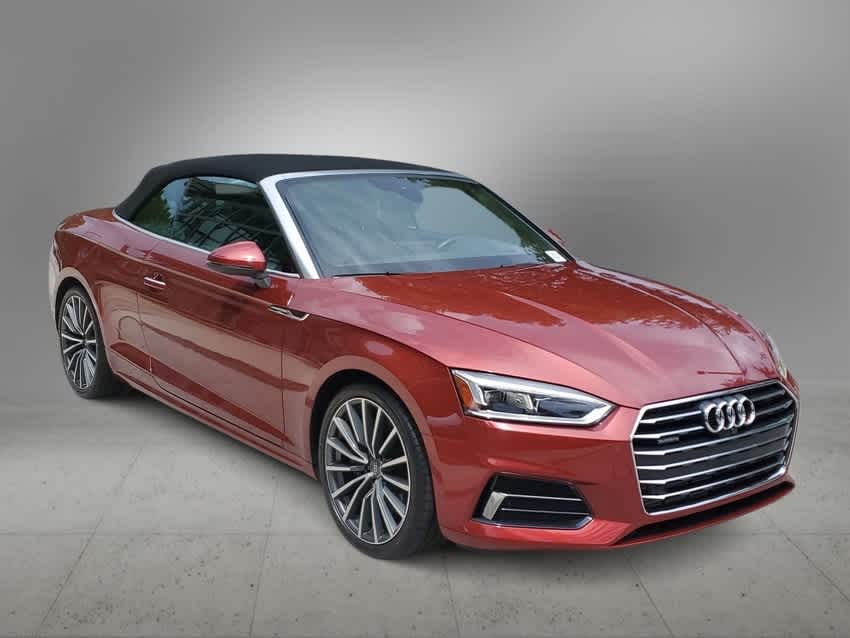 Used 2018 Audi A5 Cabriolet Prestige with VIN WAU2NGF5XJN003754 for sale in Coral Springs, FL