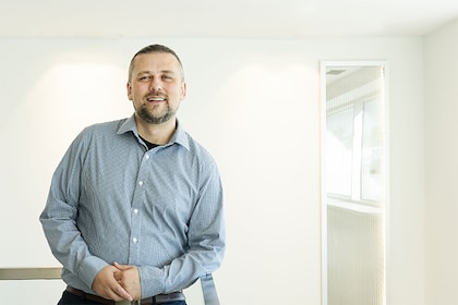 Staff member Emmanuel Houle from 51d685b4ced2
