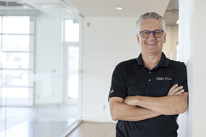 Staff member Ghislain Paquet from 51d685b4ced2
