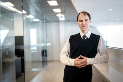 Staff member Marcel Allain from 35947e420613