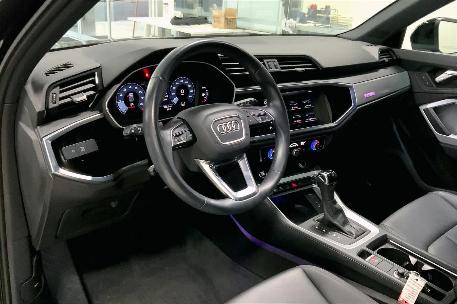 Used 2021 Audi Q3 S Line Premium Plus with VIN WA1EECF32M1102484 for sale in Johnston, IA