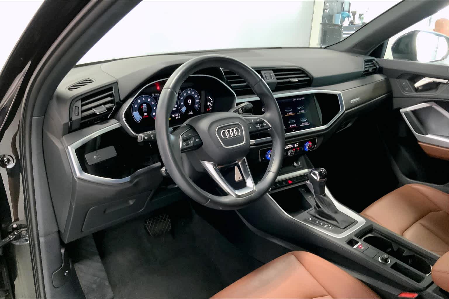 Used 2022 Audi Q3 S Line Premium with VIN WA1DECF33N1143672 for sale in Johnston, IA