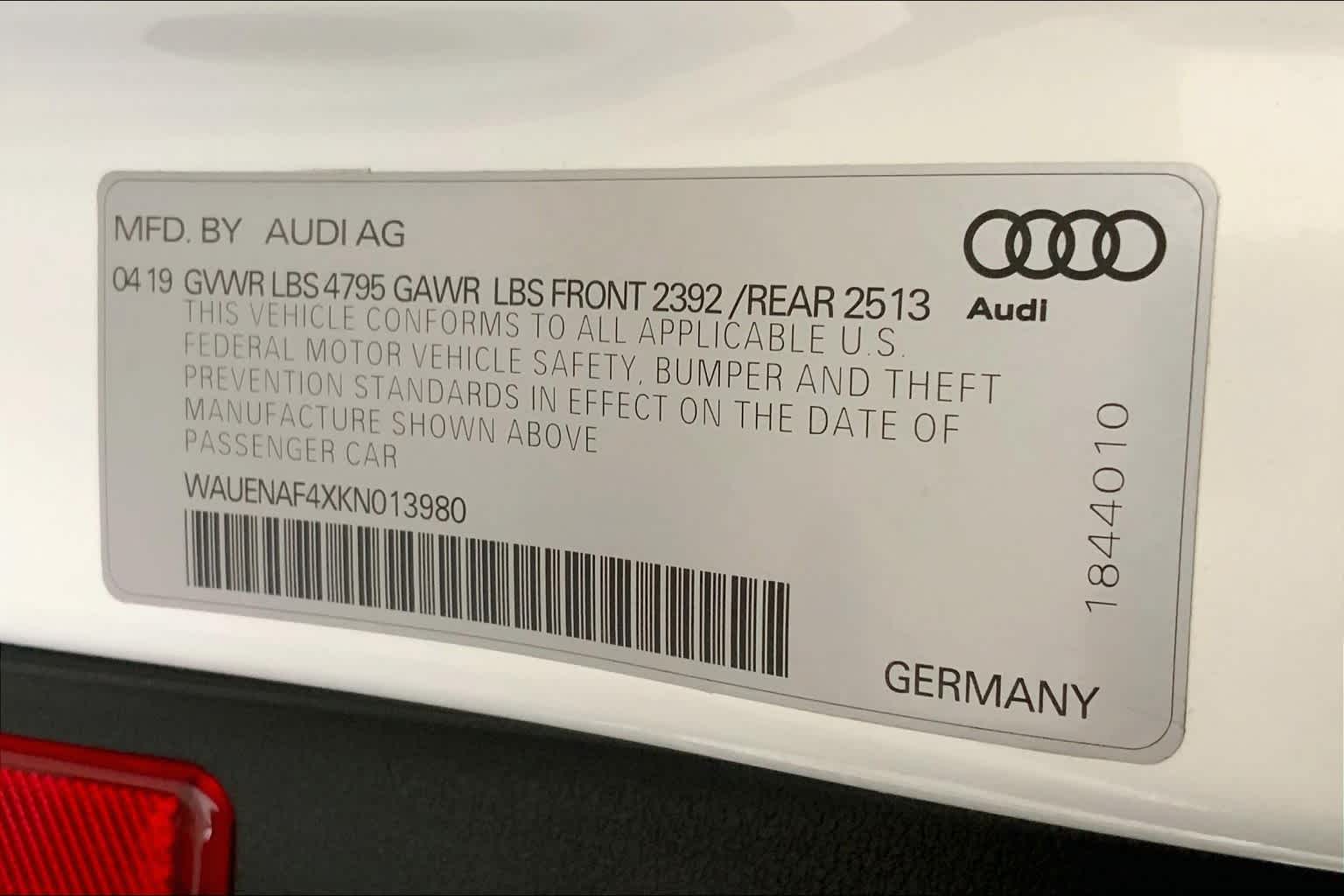 Thumbnail: 2019 Audi A4 - 39