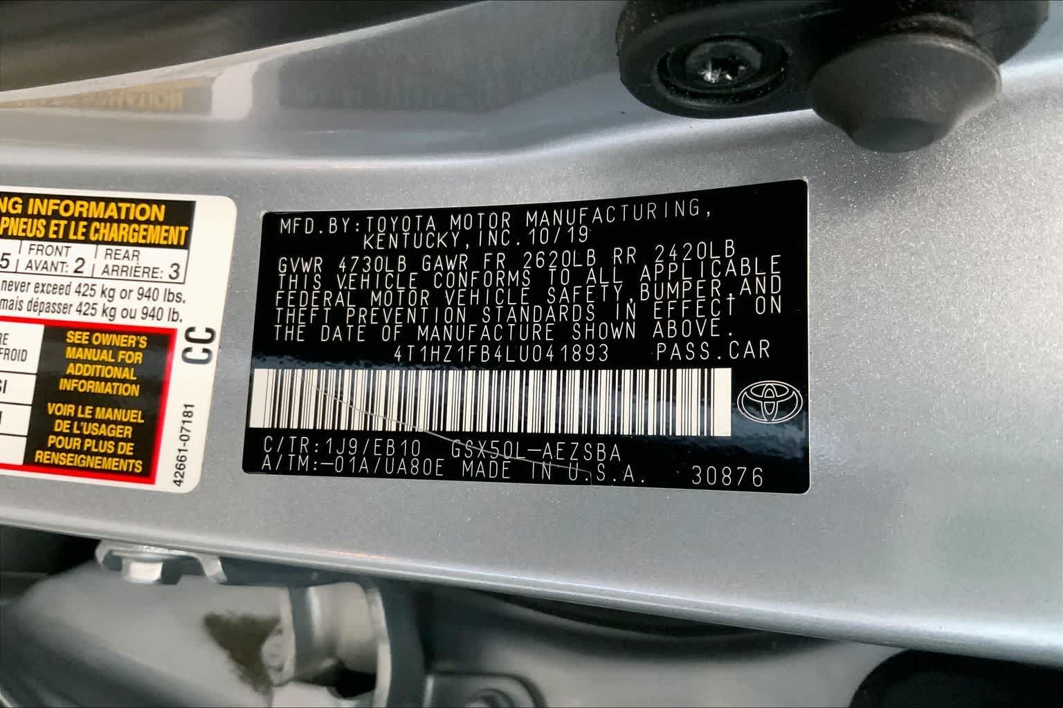 Thumbnail: 2020 Toyota Avalon - 18