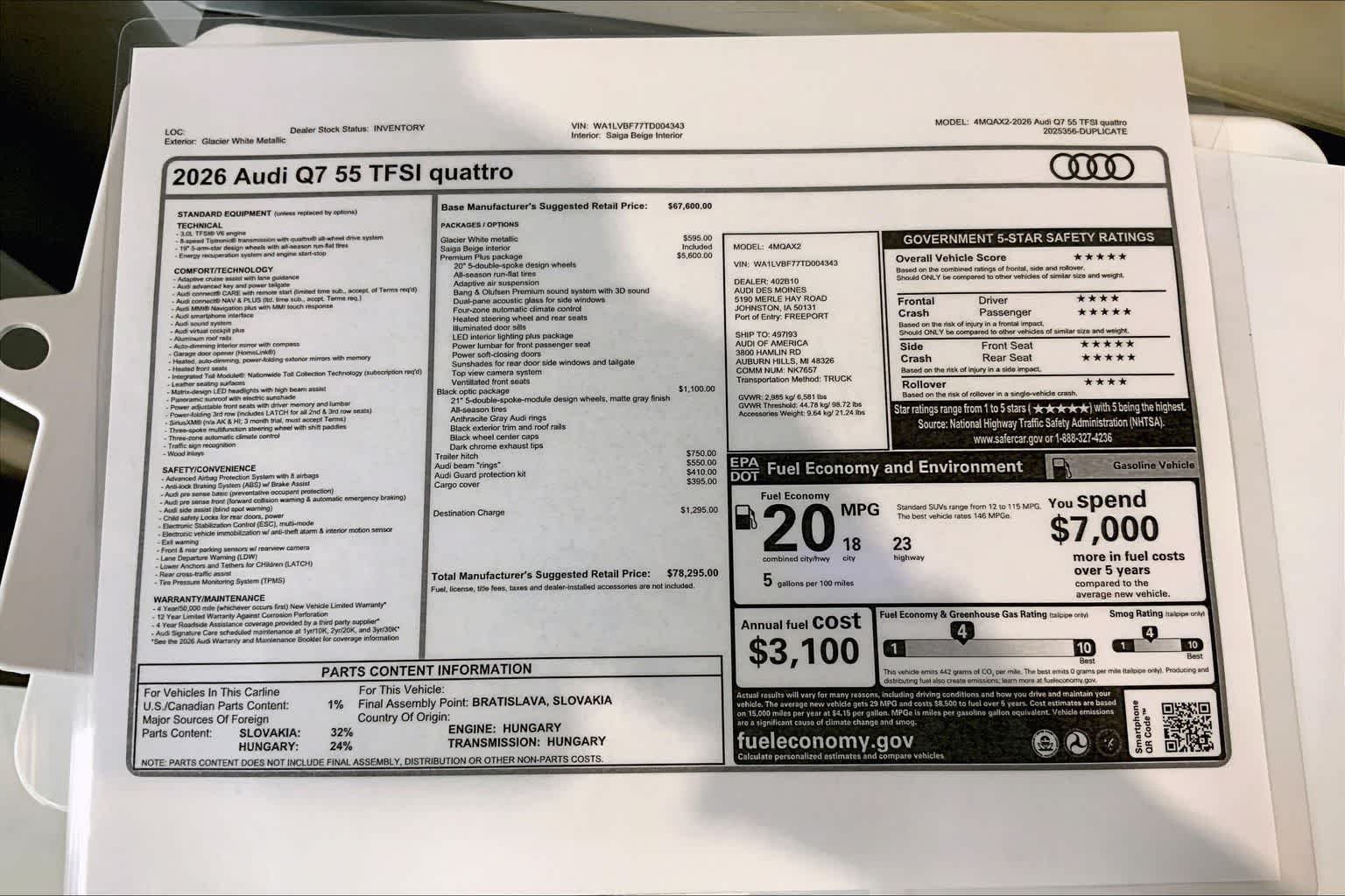 Thumbnail: 2026 Audi Q7 - 23