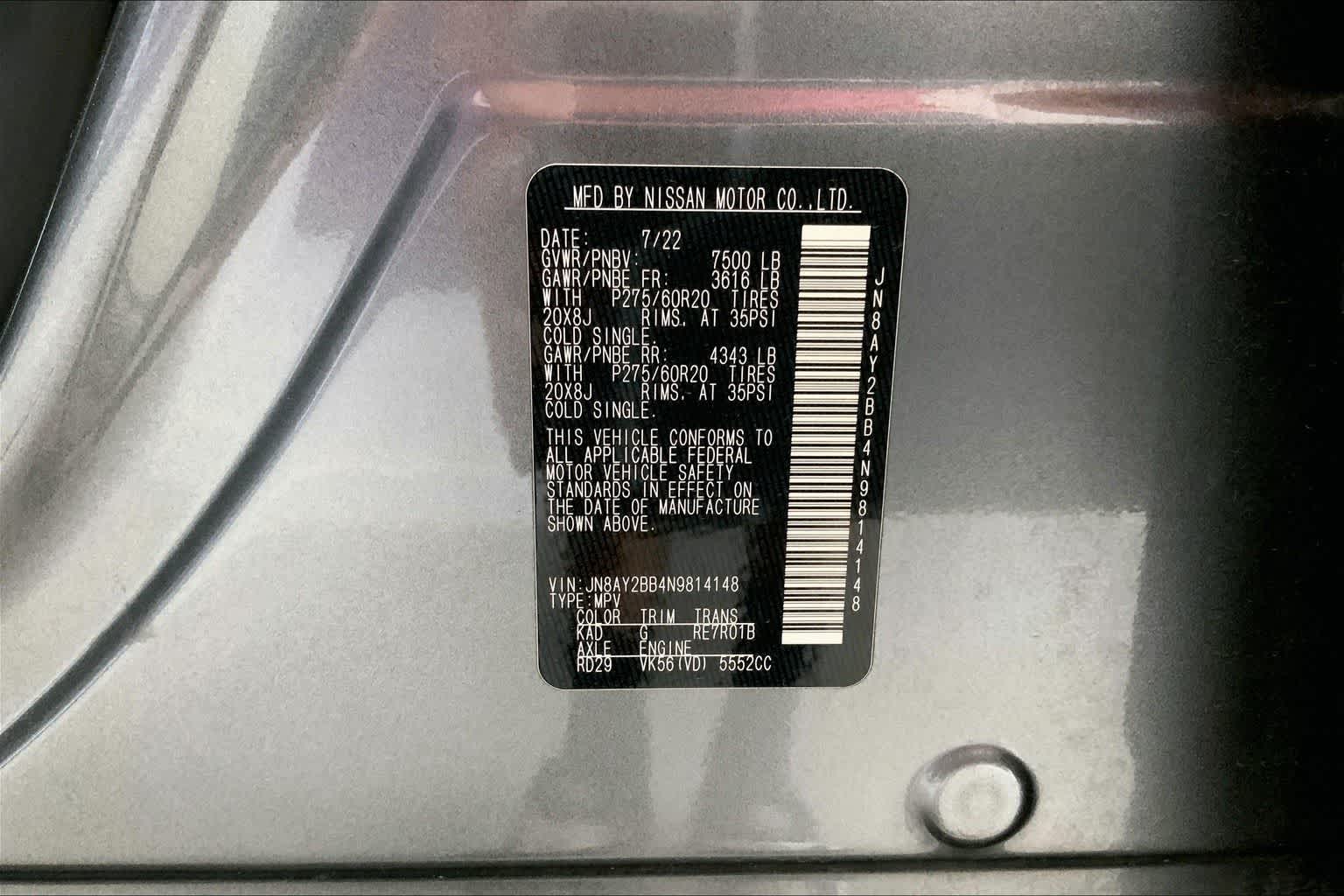 Thumbnail: 2022 Nissan Armada - 18