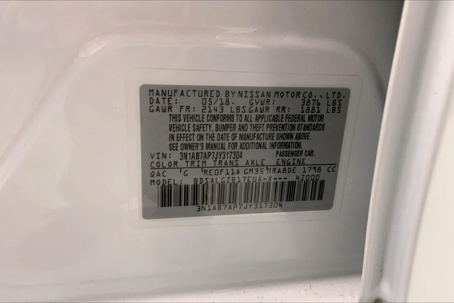 Thumbnail: 2018 Nissan Sentra - 19