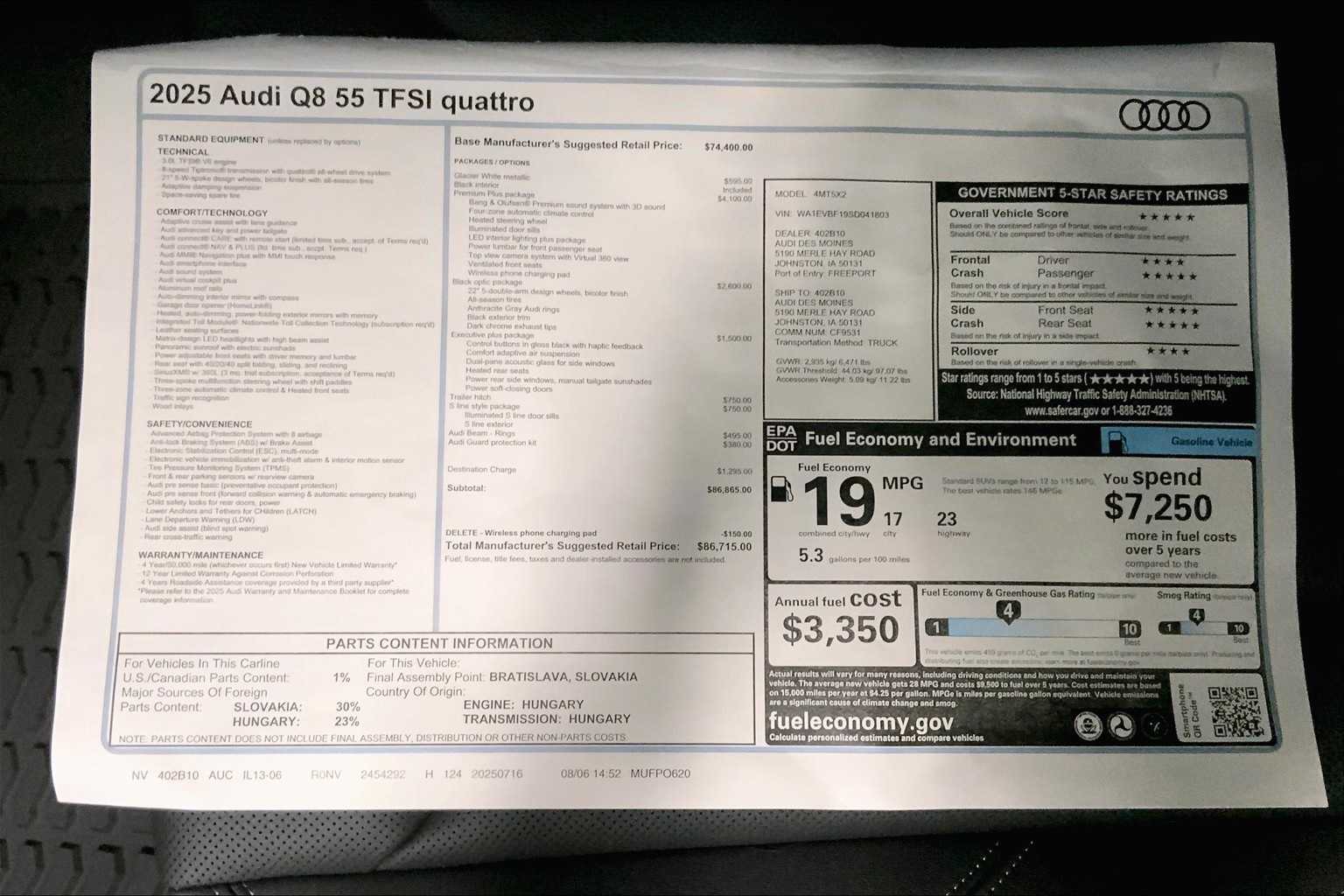 Thumbnail: 2025 Audi Q8 - 23