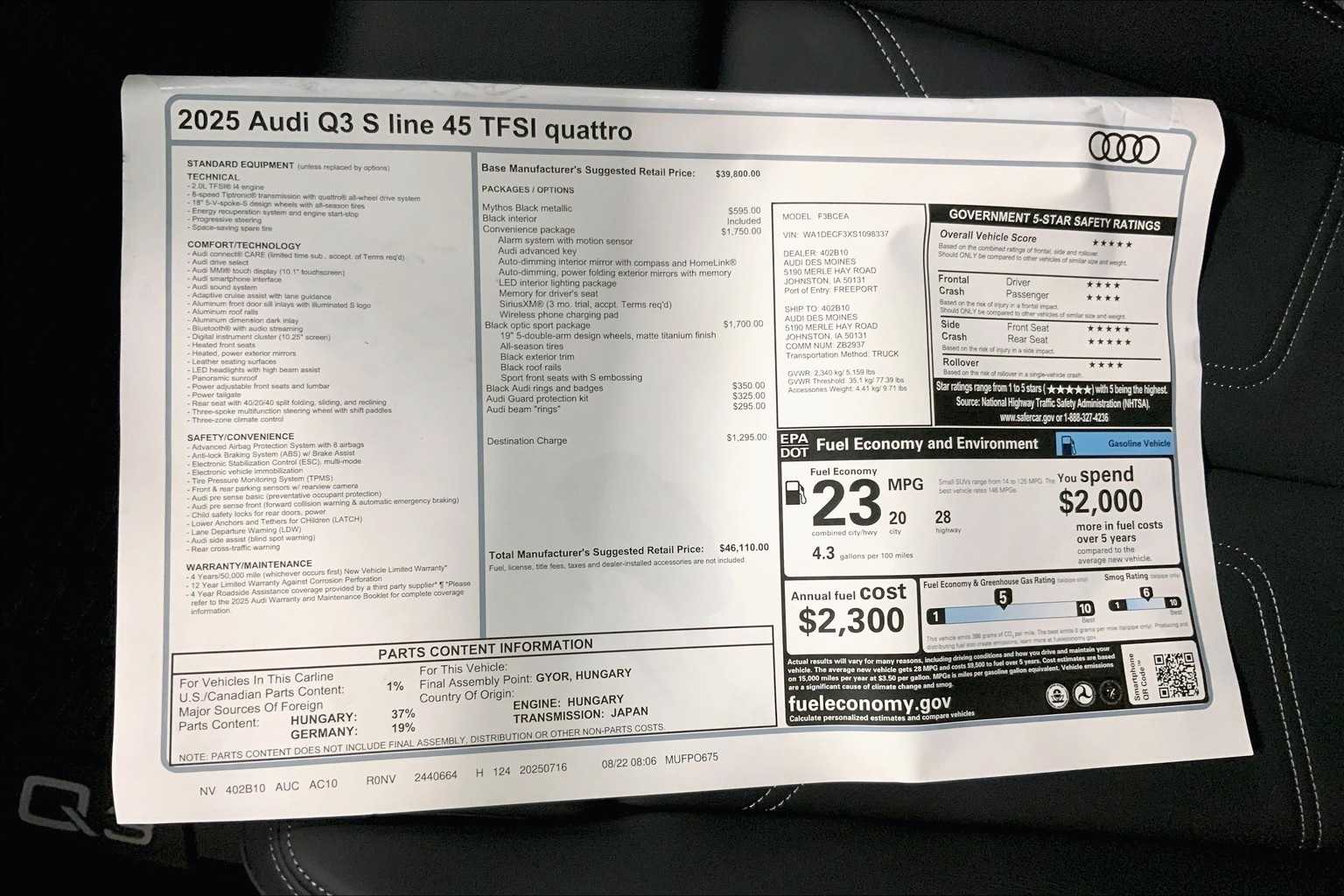 Thumbnail: 2025 Audi Q3 - 22