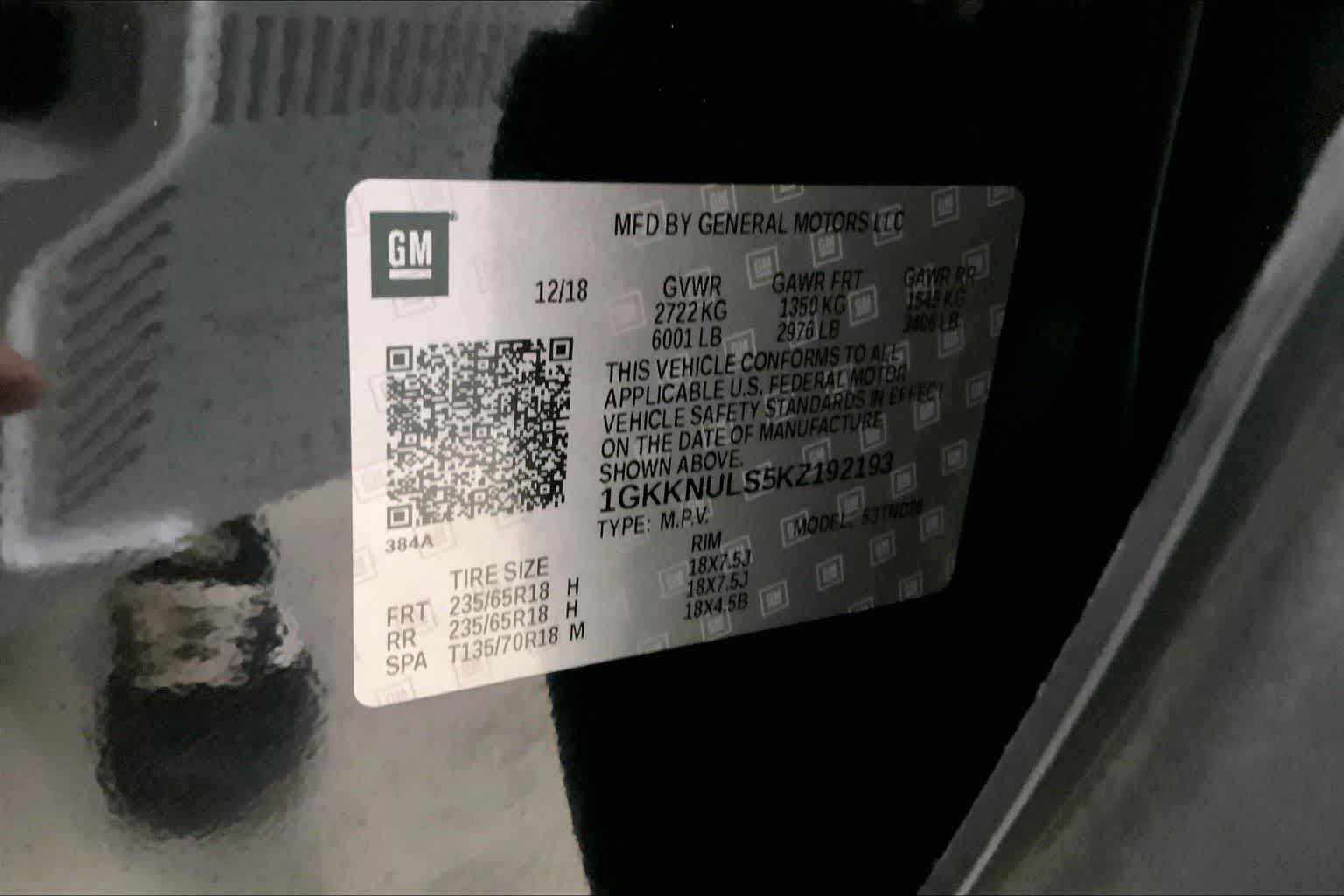 Thumbnail: 2019 GMC Acadia - 18