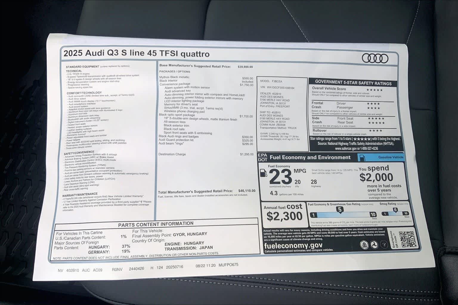 Thumbnail: 2025 Audi Q3 - 21