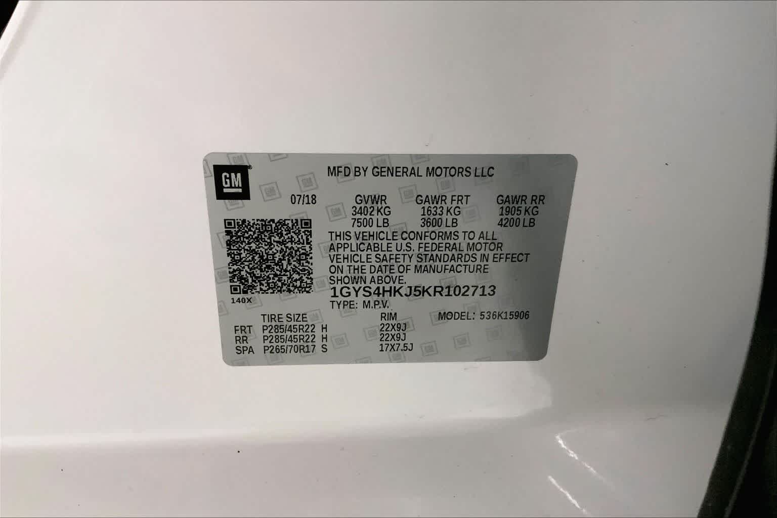 Thumbnail: 2019 Cadillac Escalade - 18