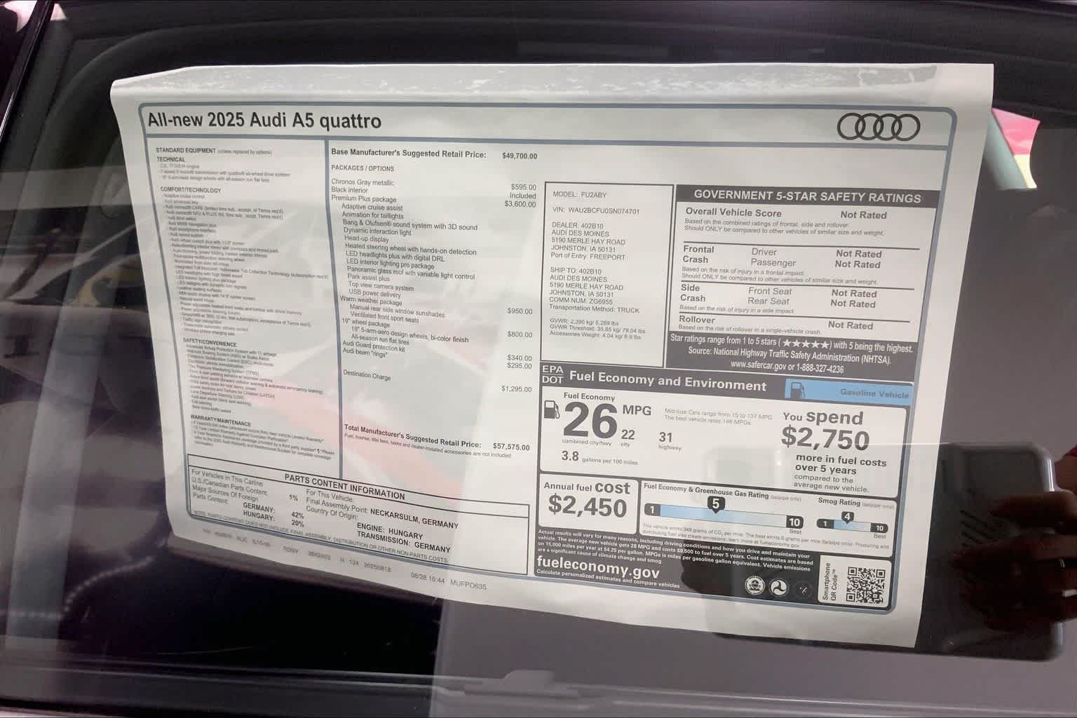 Thumbnail: 2025 Audi A5 - 23