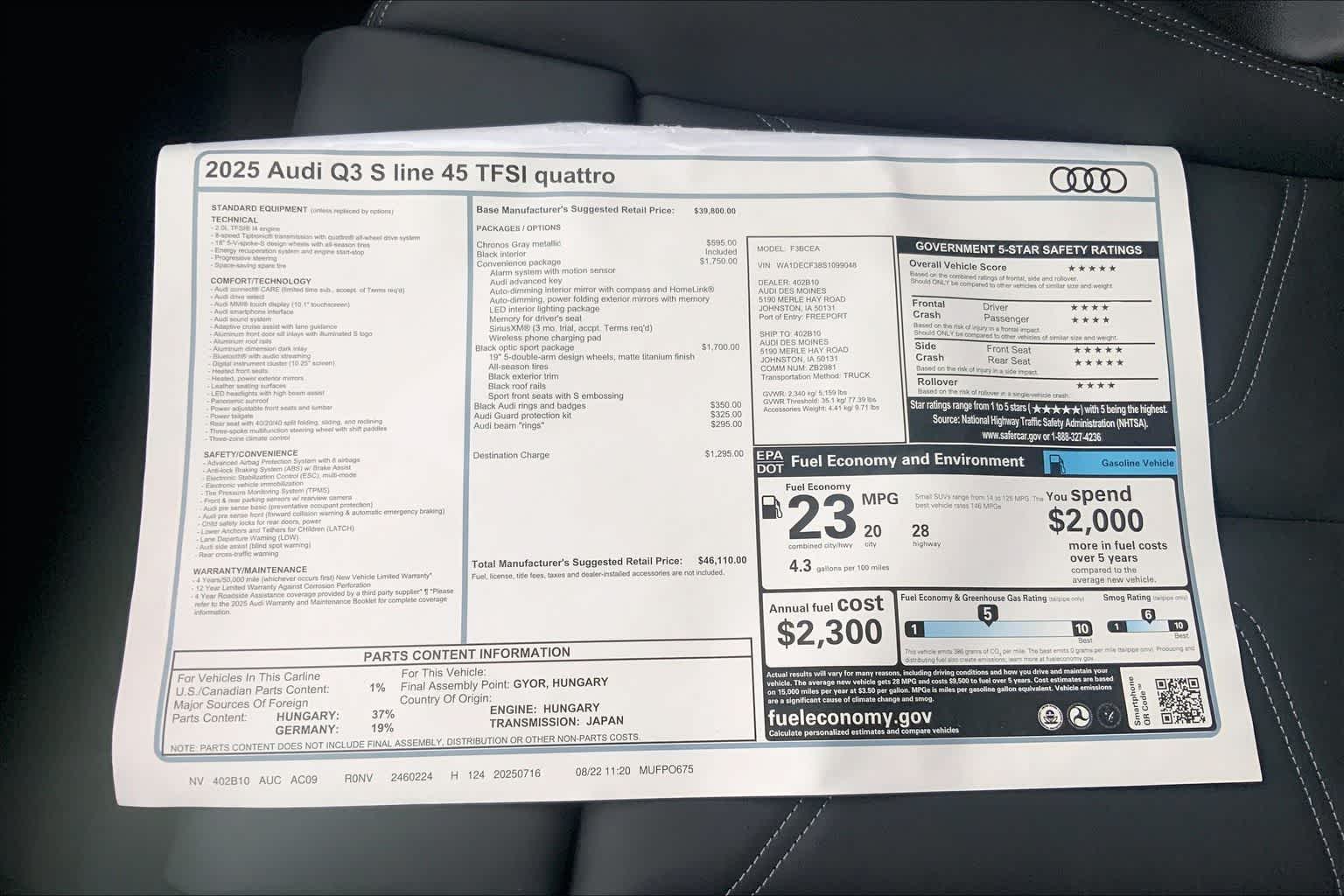 Thumbnail: 2025 Audi Q3 - 22