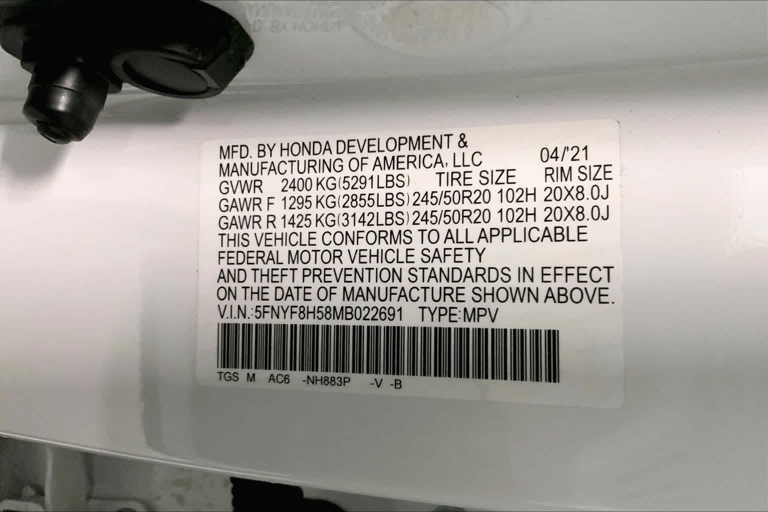 Thumbnail: 2021 Honda Passport - 19