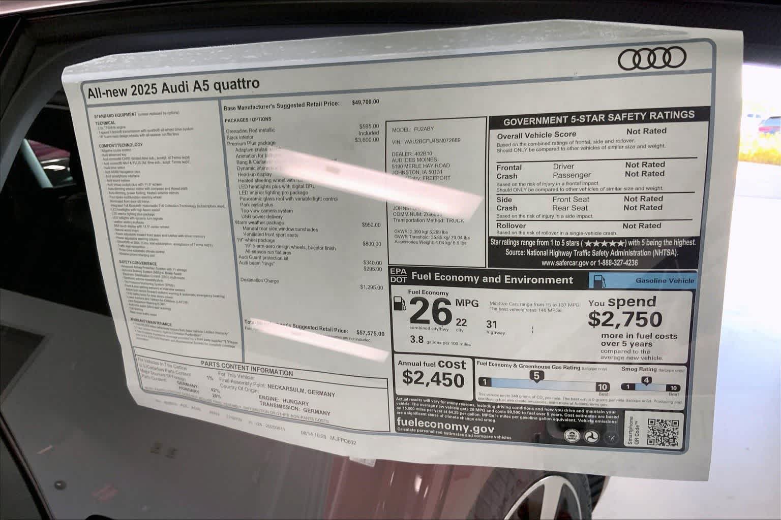 Thumbnail: 2025 Audi A5 - 23