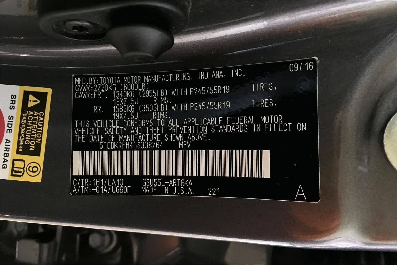 Thumbnail: 2016 Toyota Highlander - 24