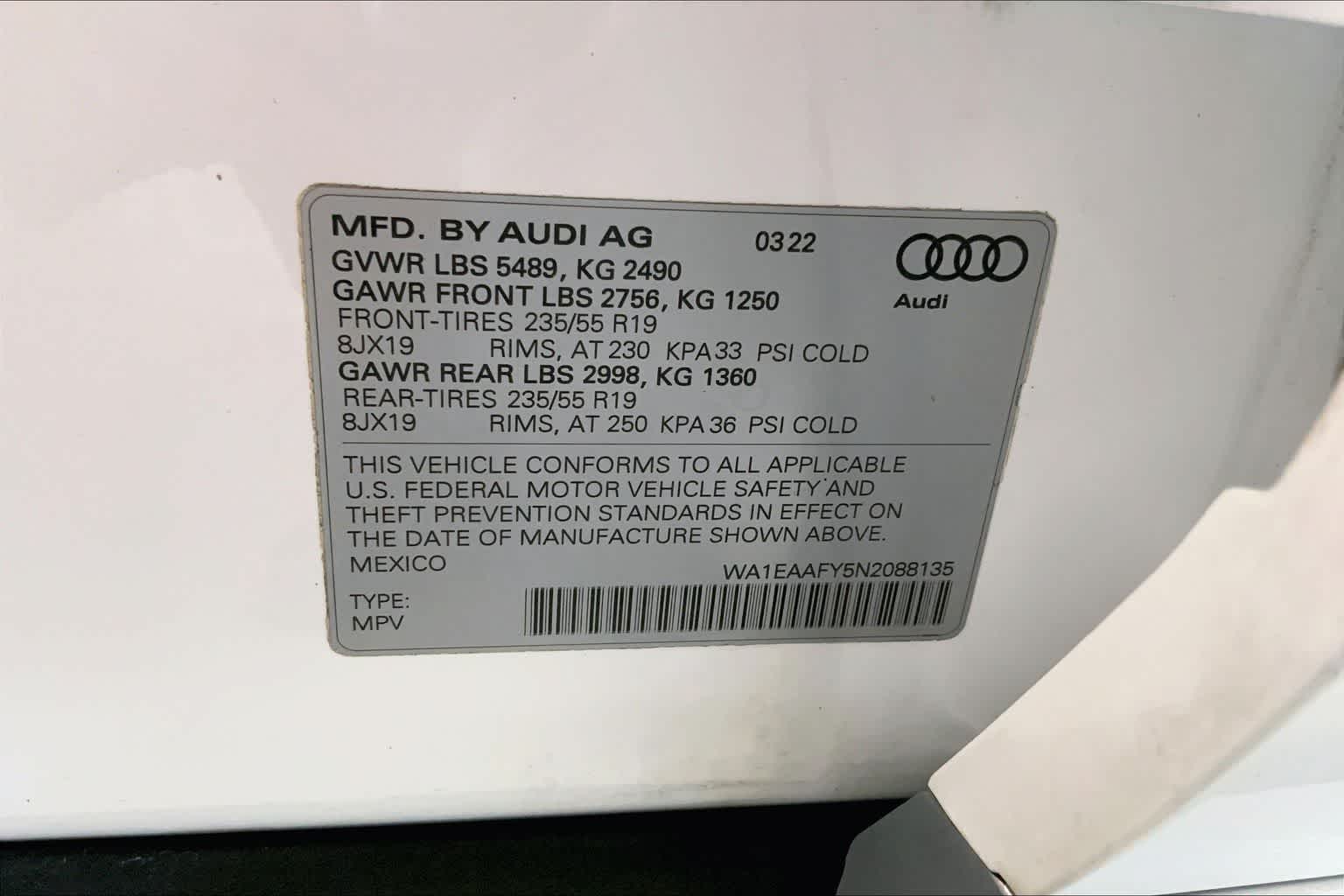 Thumbnail: 2022 Audi Q5 - 19