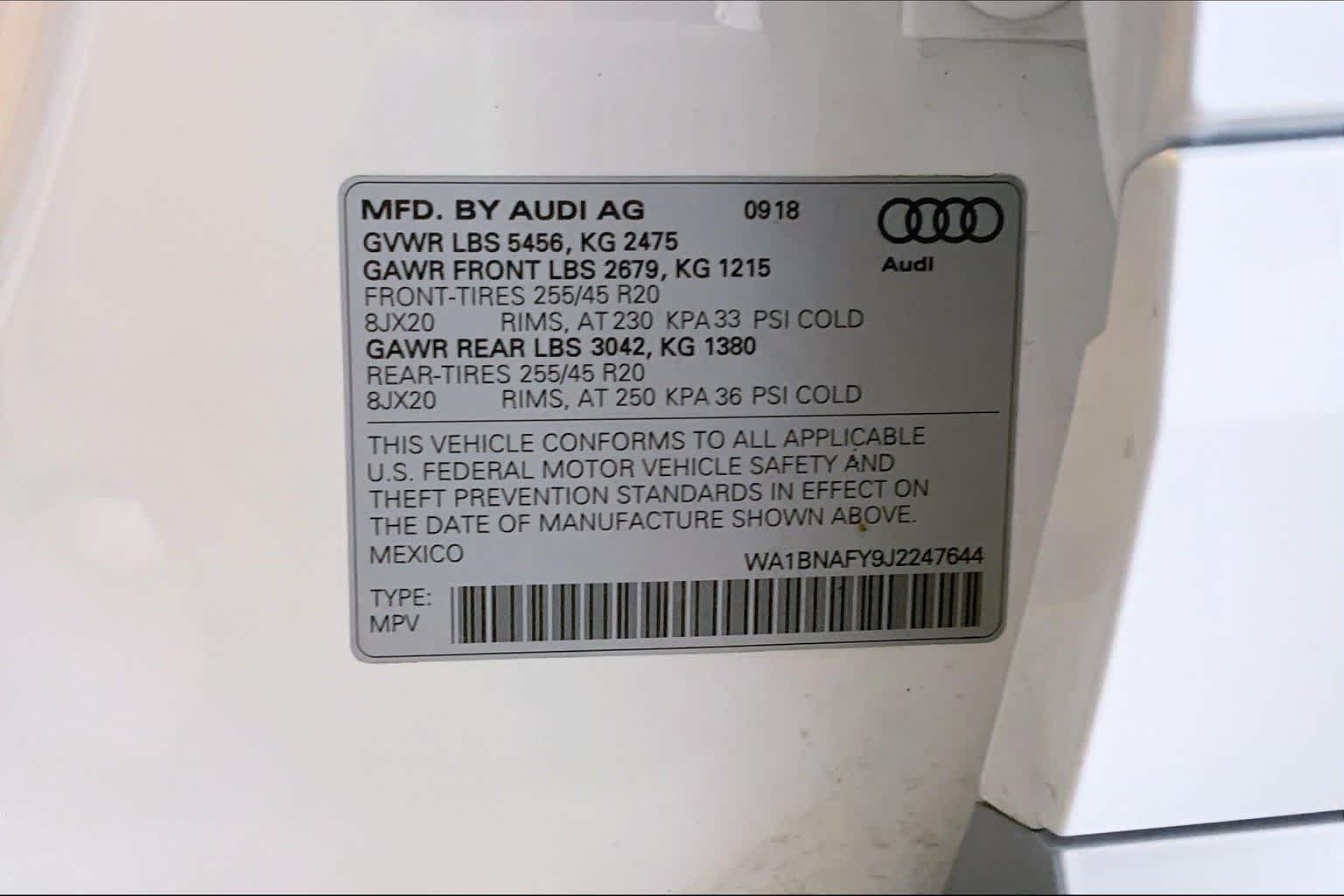 Thumbnail: 2018 Audi Q5 - 33