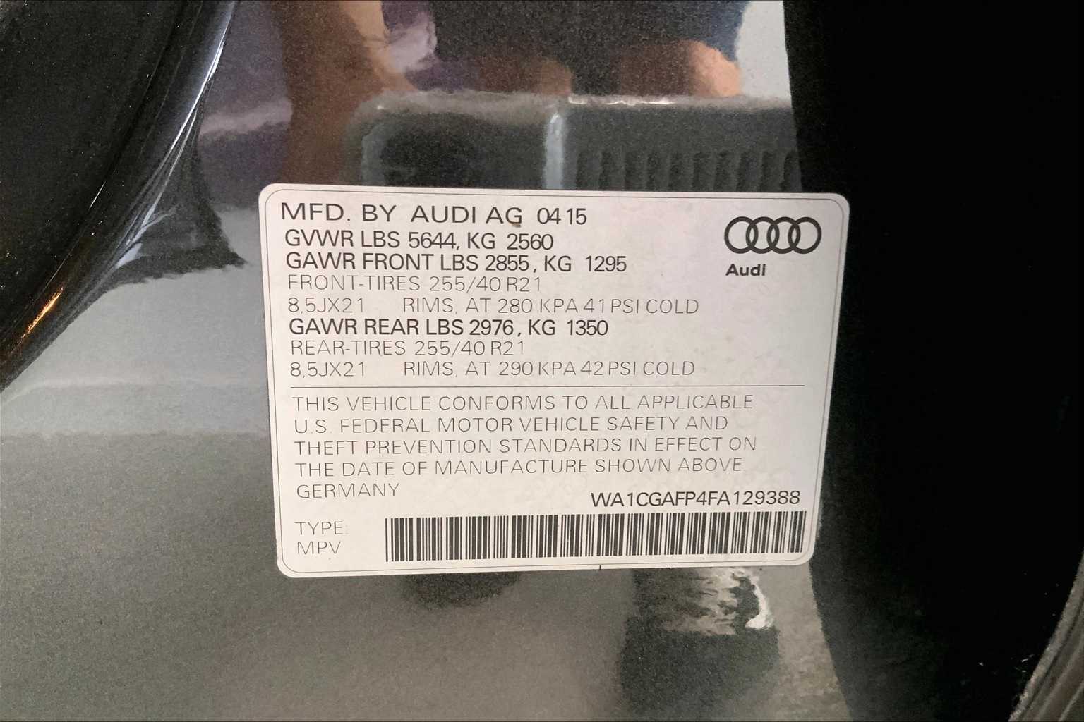 Thumbnail: 2015 Audi SQ5 - 19