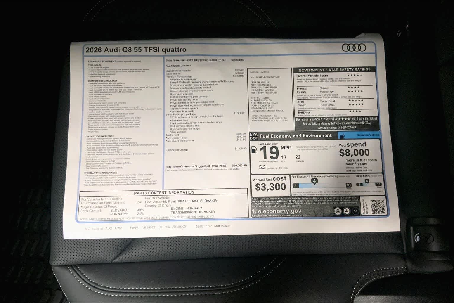 Thumbnail: 2026 Audi Q8 - 23