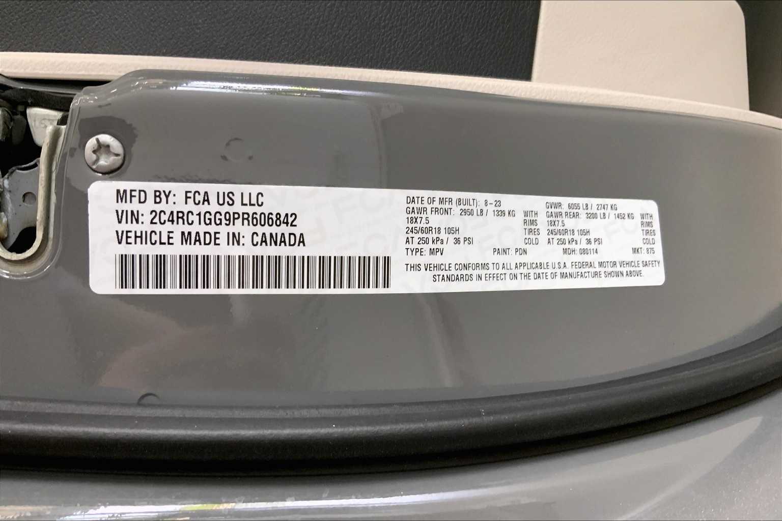 2023 Chrysler Pacifica Limited 20