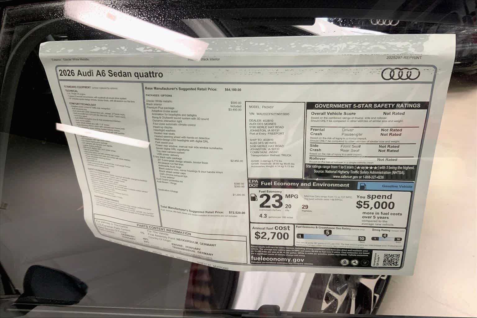 Thumbnail: 2026 Audi A6 - 23