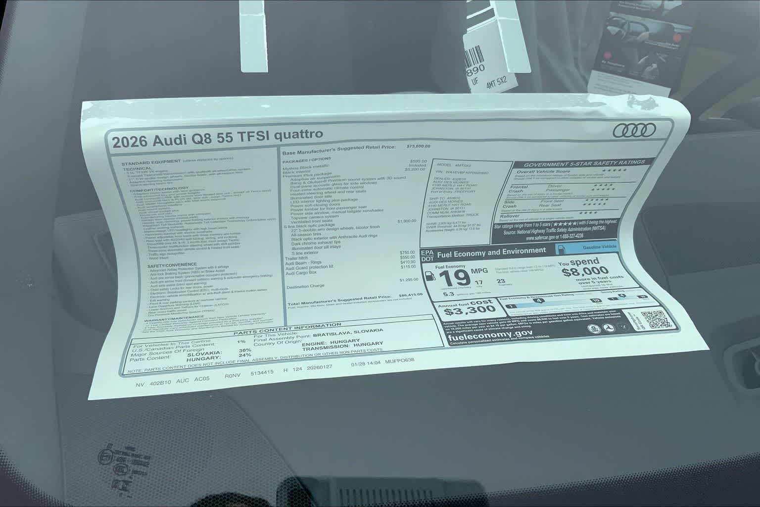 Thumbnail: 2026 Audi Q8 - 21