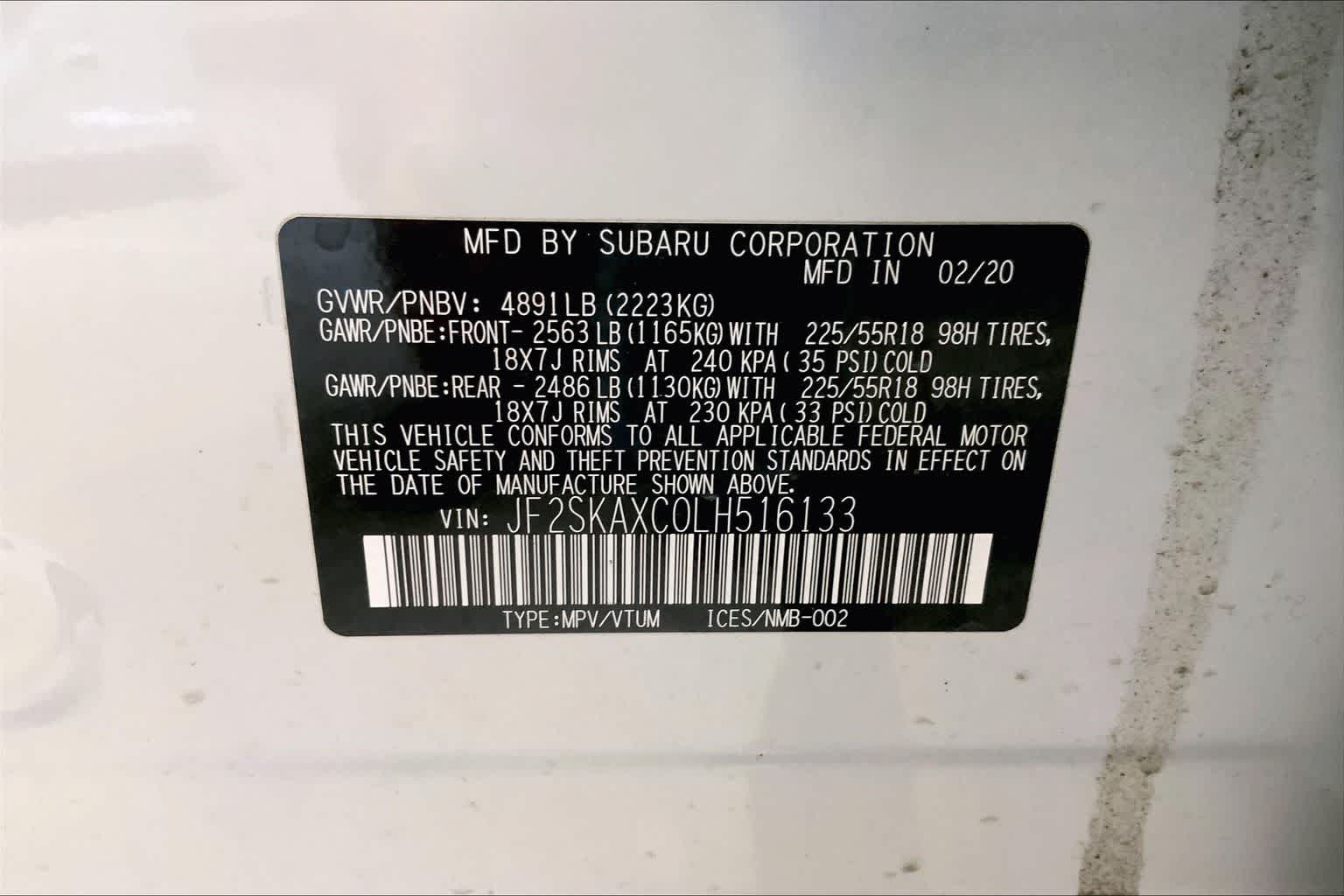 Thumbnail: 2020 Subaru Forester - 19