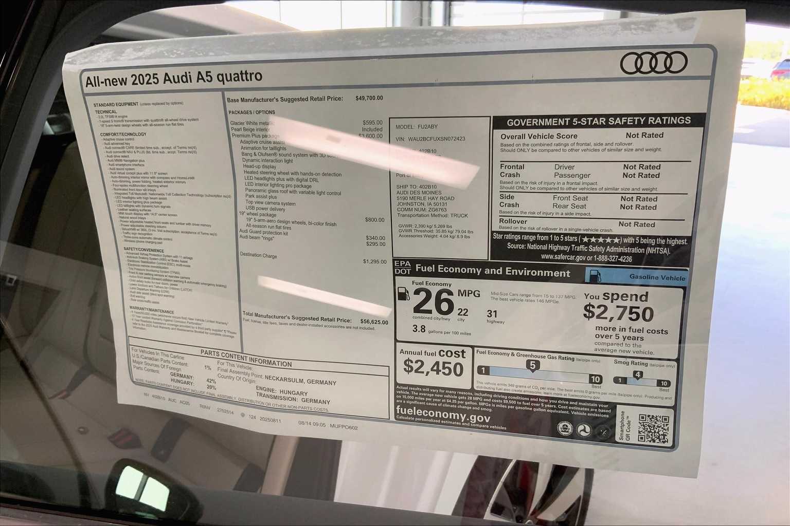 Thumbnail: 2025 Audi A5 - 23