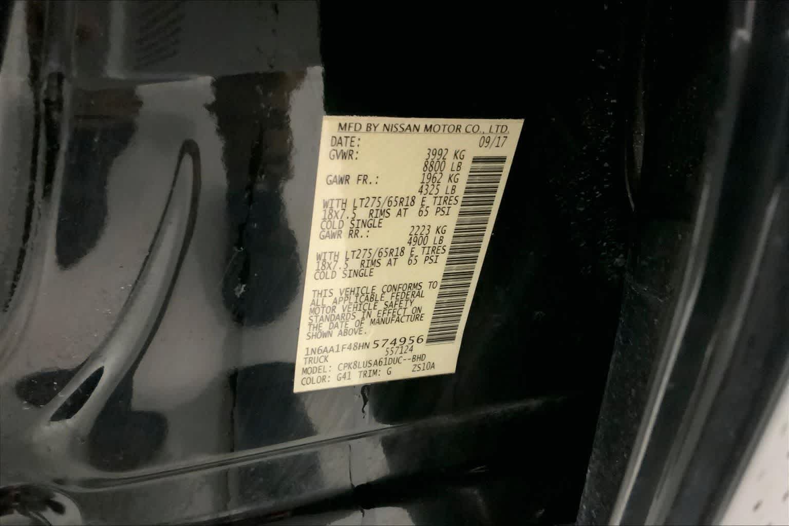 Thumbnail: 2017 Nissan Titan - 16