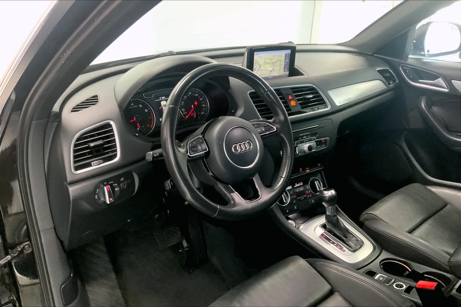 Used 2018 Audi Q3 Premium Plus with VIN WA1JCCFS7JR015768 for sale in Johnston, IA
