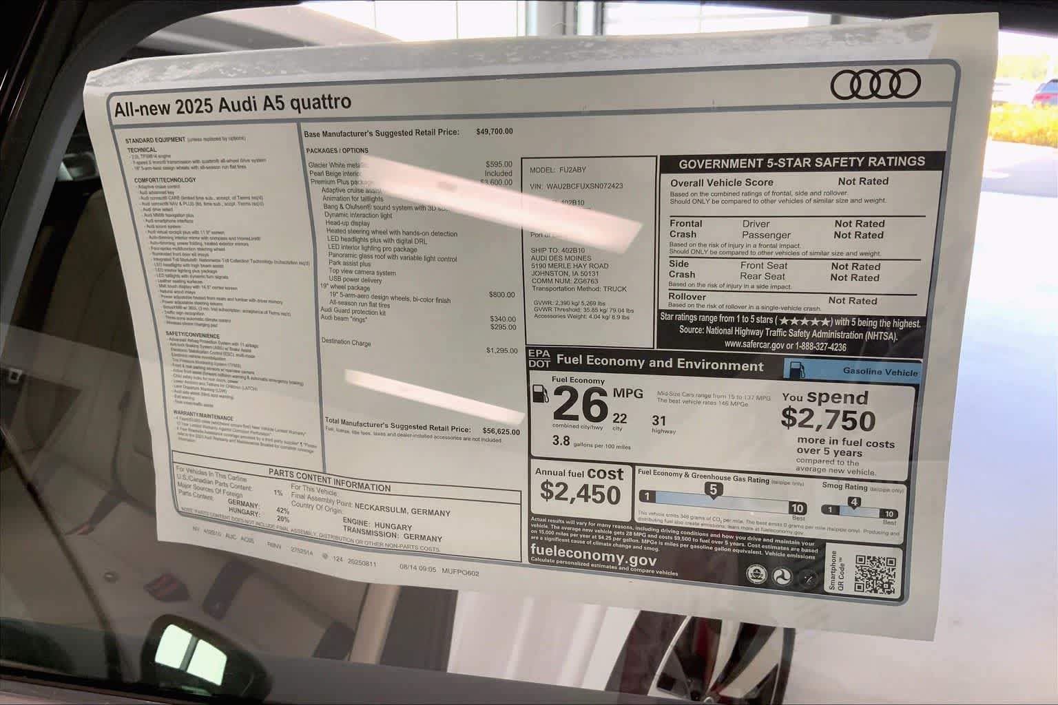 Thumbnail: 2025 Audi A5 - 23