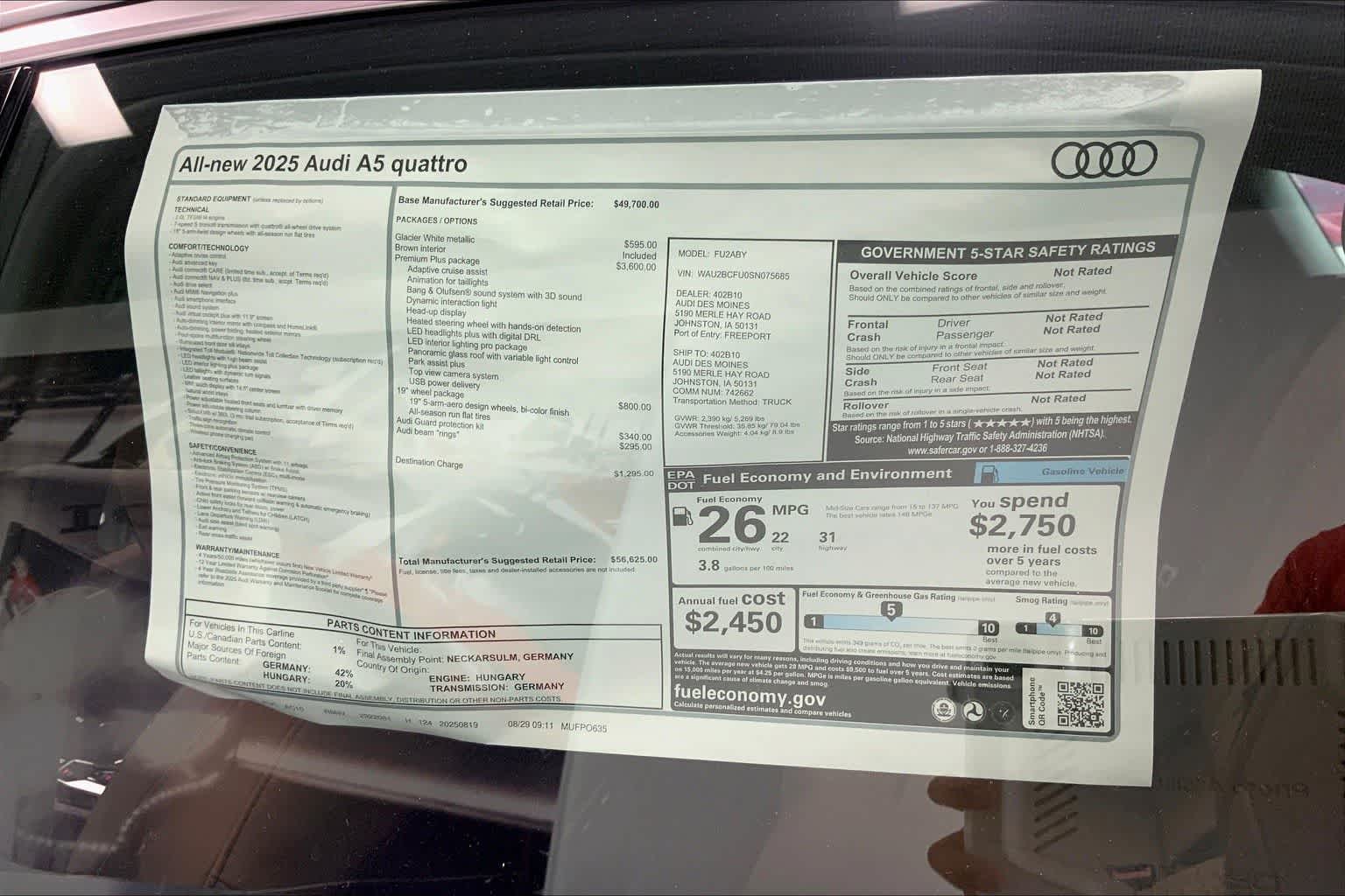 Thumbnail: 2025 Audi A5 - 23