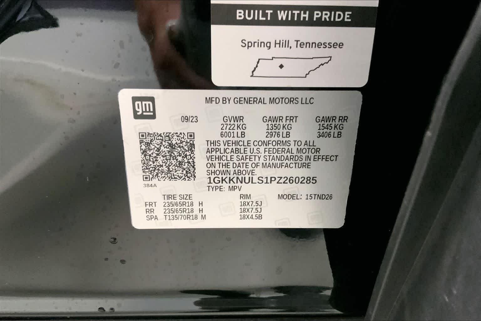 Thumbnail: 2023 GMC Acadia - 18